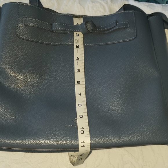 Nanette Lepore Slate Blue Tote Bag - Picture 11 of 13